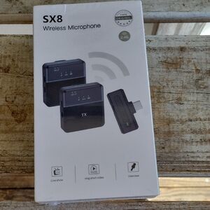 SX8 Wireless Microphone - Black